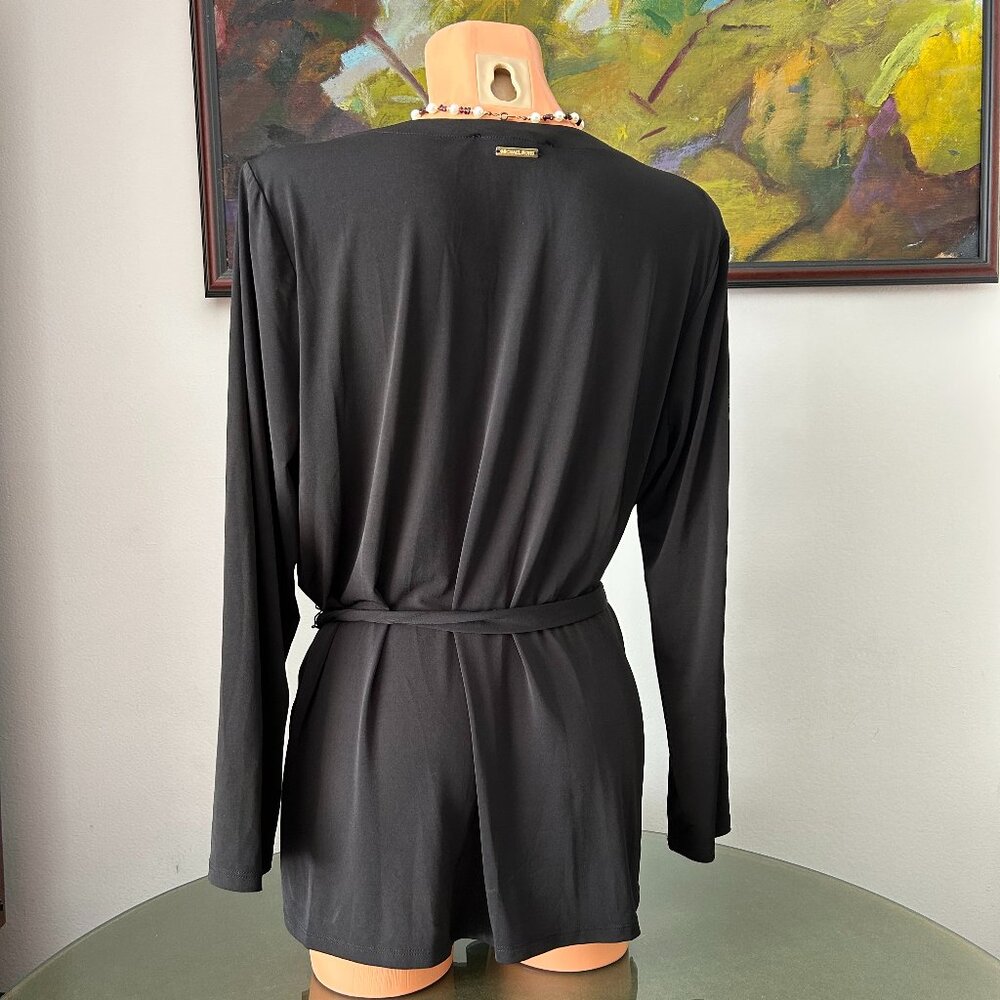 Michael Kors Black Tunic Top - Picture 2 of 2
